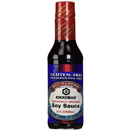 Kikkoman Soy Sauce, Gluten Free, 10 oz