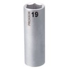 PROXXON No. 83364 Deep Socket, 0.7 inches (19 mm)