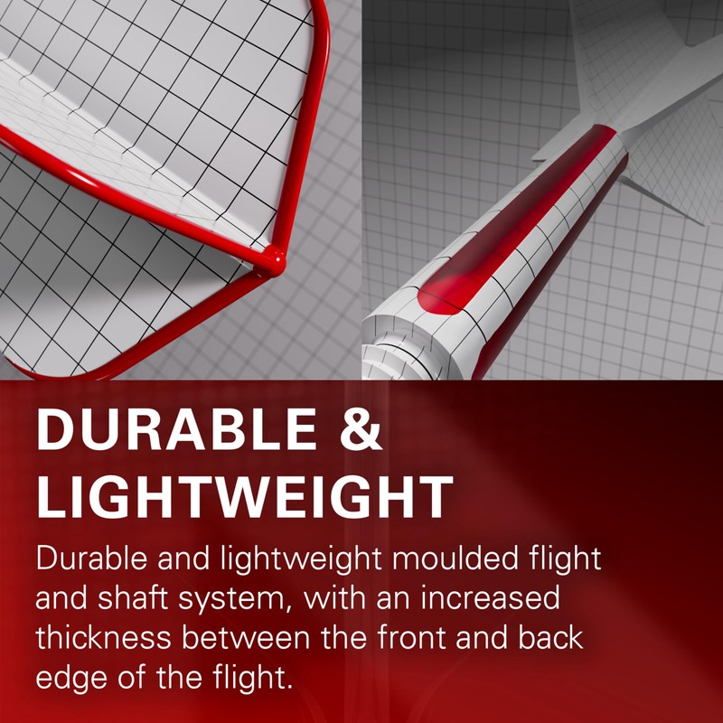 TARGET K-FLEX FLIGHT STANDARD/NO2 FLIGHT (26 mm), White