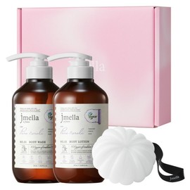 J.Mella in France Pure Neroli Vegan Body Wash 500ml + Body Lotion 500ml + Shower Ball Gift Set, 1 Set / 제이멜라 인 프랑스 퓨어 네롤리 비건 바디워시 500ml + 바디로션 500ml + 샤워볼 선물세트, 1세트