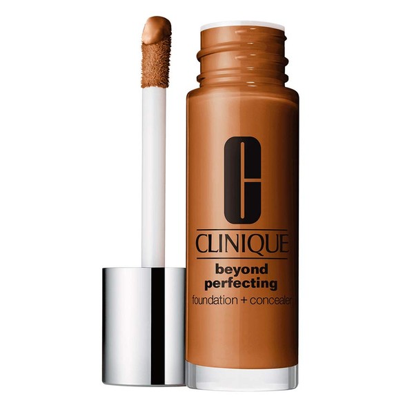 CLINIQUE BEYOND PERFECTING FOUNDATION 1.0 OZ CLINIQUE/BEYOND PERFECTING FOUNDATION+CONCEALER 28 CLOVE 1.0 OZ (30 ML)