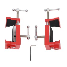 Cabinet Clamps Firm Fixing Easy Operation Rugged Portable Face Frame Clamps for Woodworking Aluminum Alloy 2Pcs