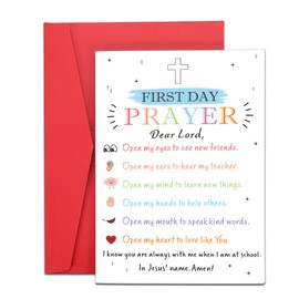 Christian Gift for Back to School Supplies First Day of School Gifts for Girls Boys Kids Dorm Room Essentials for Guys Daughter Son from Mom Dad Back to School Gift for Kindergarten Students 1st Grade