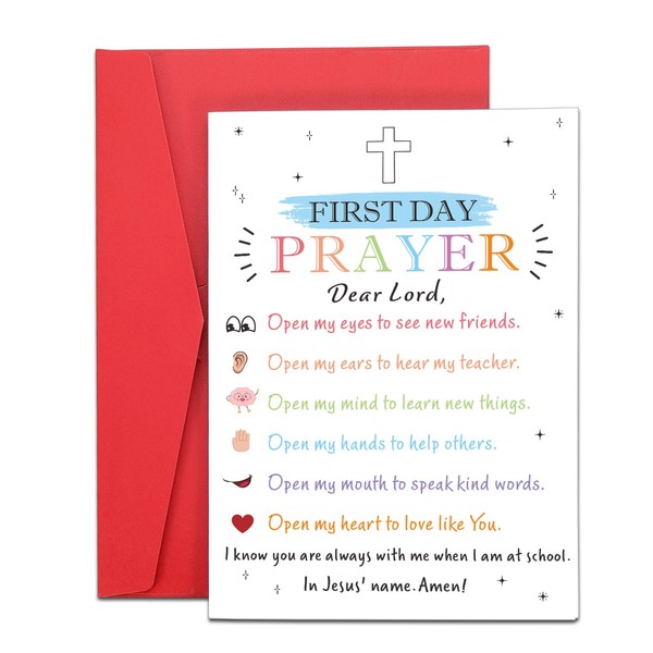 Christian Gift for Back to School Supplies First Day of