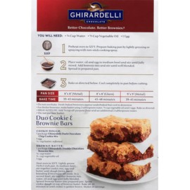 Ghirardelli, Premium Cookie Mix, Dark Chocolate Chip, 16.75 Ounce