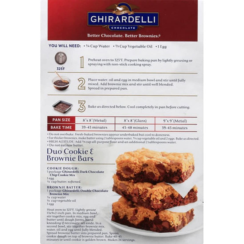 Ghirardelli, Premium Cookie Mix, Dark Chocolate Chip, 16.75 Ounce