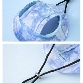 Small Dog Princess Hat, Dog Baseball Cap, Pet Baseball Hat, Pet Visor Caps, Dog Sports Hats, with Ear Holes and Adjustable Chin Strap, for Dogs, Pets, Puppies, Purple, S