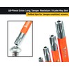 Titan 12734 Extra-Long Arm Tamper Resistant 5-Lobe Key Set -