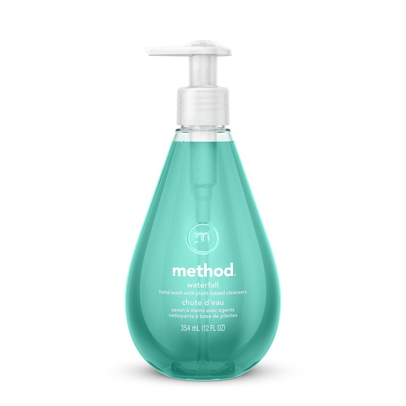 Method Gel Hand Soaps Variety Pack, Pink Grapefruit, Waterfall, Sweet