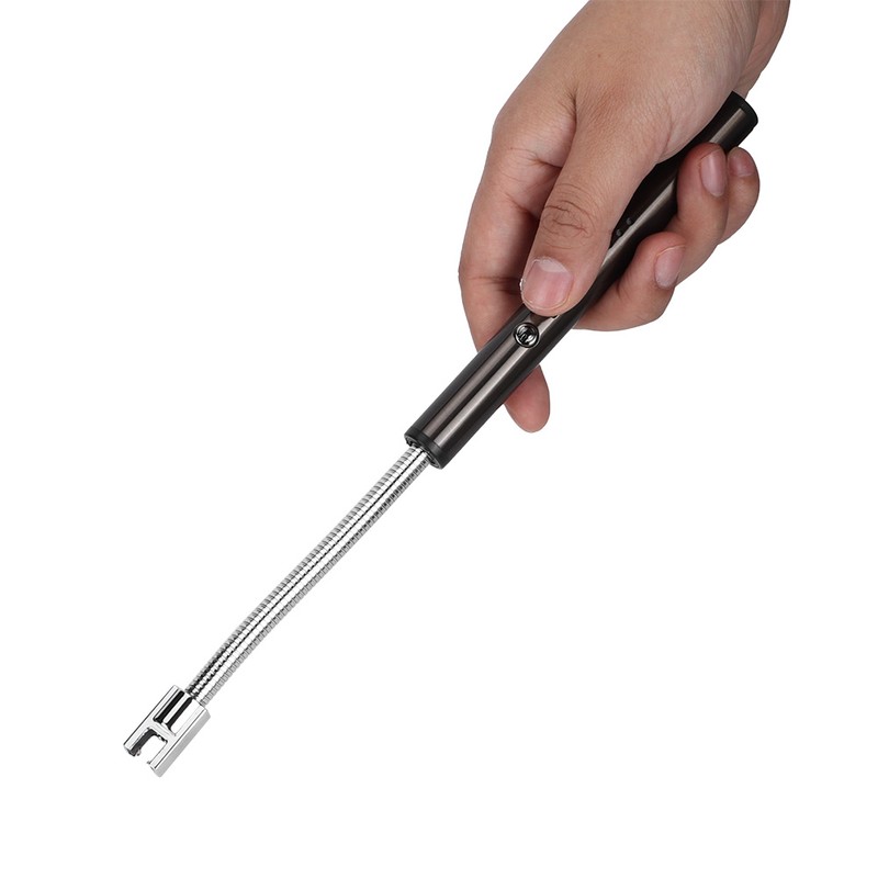 Portable Windproof BBQ Lighter Charging Long Hose Arc Lighter for