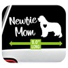 Newfie Mom Newfoundland Dog Decal Sticker for Car Window BG