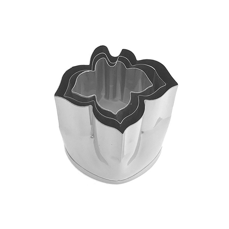 Kanda 076067 18-8 Stainless Steel Vegetable Cutting Die, Set of