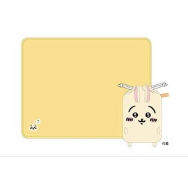 Marushin 0775038500 Mascot Blanket with Drawstring Chiikawa, Fluffy Rabbit Approx. H 27.6 x W 39.4 inches (70 x 100 cm), Cute, Fluffy, Stylish, Cold Protection