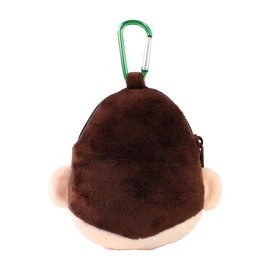 Tees Factory Crayon Shin-chan KS-5544305BO Plush Zipper Mascot with Carabiner H4.5 x W4.7 x Depth 2.2 inches (115 x 120 x 55 mm)