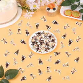 Wonmelody Labrador Birthday Party Decorations 200Pcs Labrador Confetti Table Decorations Dog Face Confetti for Table Funny Dog Birthday Table Decor for Labrador Puppy 1st 2nd Birthday Boy Girl