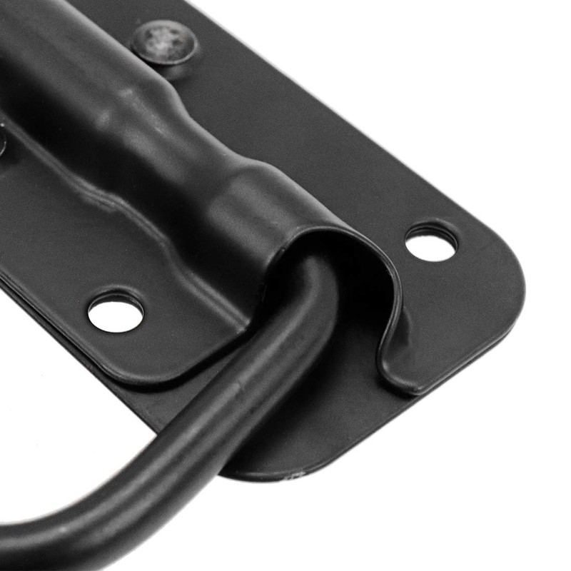 Sscon 3" x 1" Spring Loaded Pull Handles Black Tool