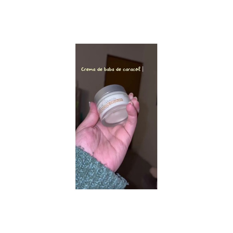 Crema Facial Baba De Caracol Vitalis Antiarrugas Y Manchas