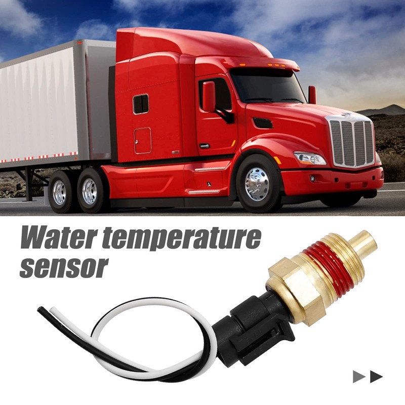 MDEOOSKY Differential Oil Temperature Sensor 505-5401 Q21-1002 Replacement for Peterbilt