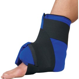 DonJoy DuraSoft Cold Therapy Foot and Ankle Wrap with 4 Ice Mat Inserts