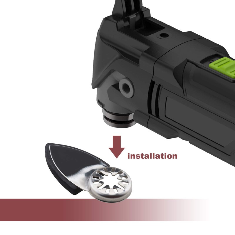 Be In Your Mind 2Pcs Finger Sanding Pads 52x37x7mm Multifunctional