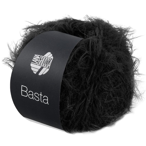 LANA GROSSA Basta Yarn in Fake Fur Look, Loosely Twisted