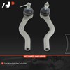 A-Premium 2 x Front Outer Tie Rod Ends, Compatible with