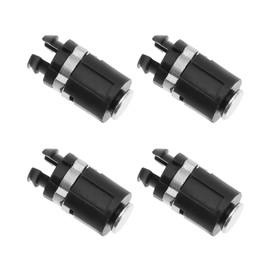 Create idea 4 X Hinge Axis Spindles, Compatible with Gameboy Advance SP Console System, Video Game Replacement Accessories, 12 x 5.7 mm, Black