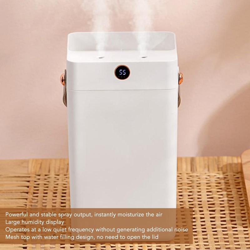 White Air Humidifier Office Desktop Humidifier 3L Portable Humidifier With