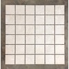 2x2 Beige Matte Porcelain Mosaic Floor and Wall Tile