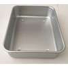 Taniguchi Metal 233133 Aluminum Storage Container with Lid, Shallow Type,