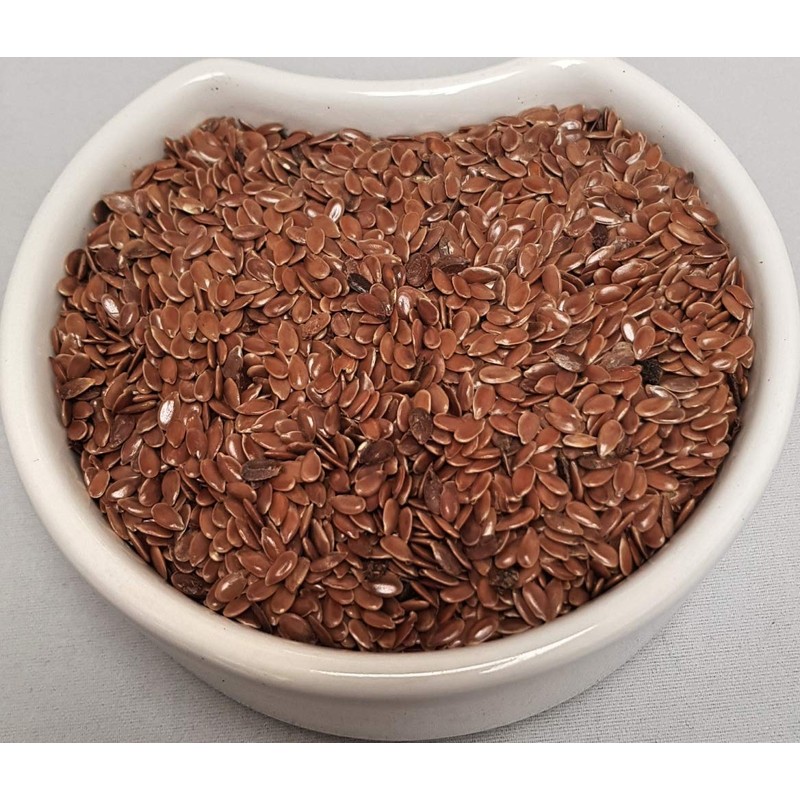 Flaxseeds Brown (Linum usitatissimum) - Health Embassy 100% - Natural