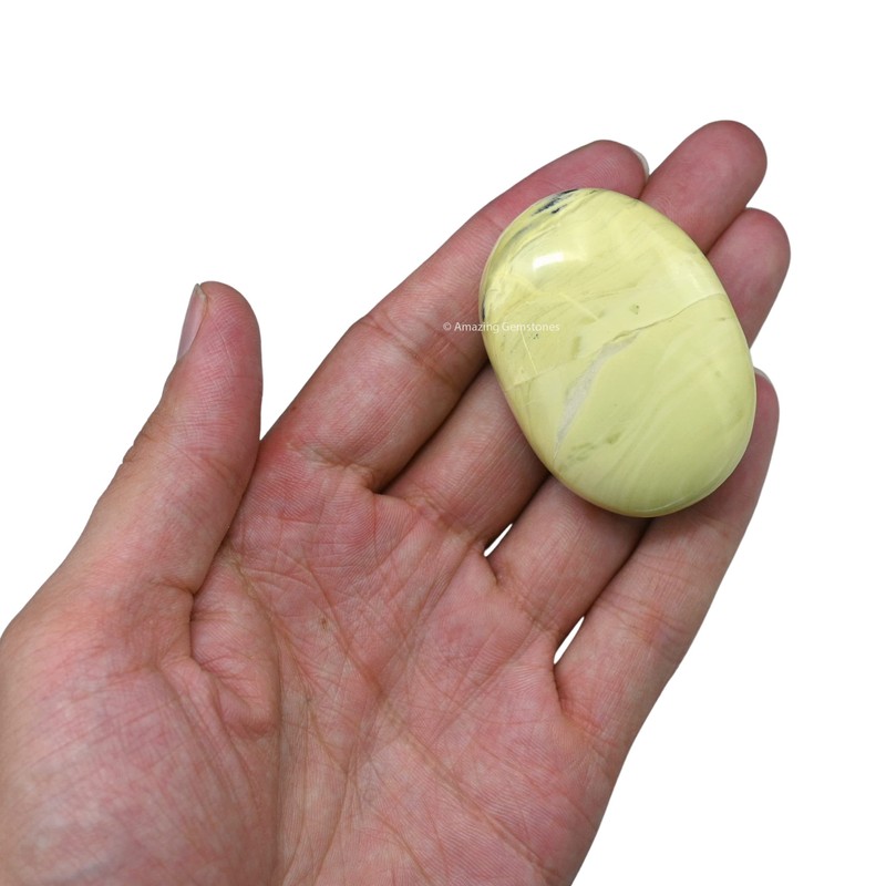 Amazing Gemstone Serpentine Crystals and Healing Stones - Large Palm