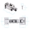 Zocipro Pack of 4 Hinge Folding Fittings, 90/170 Degree Folding