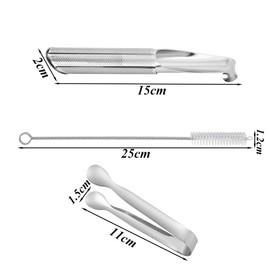Niaciswe Feinmaschiges Tea Infuser 5 Stücks Feinmaschig Teestab Losen Tee Teesieb Für Losen Tee Feinmaschiges Teesieb Tee-Sieb für losen Tee Teeei Für Losen Tee Teesieb für Losen Tee Teesieb Teeei