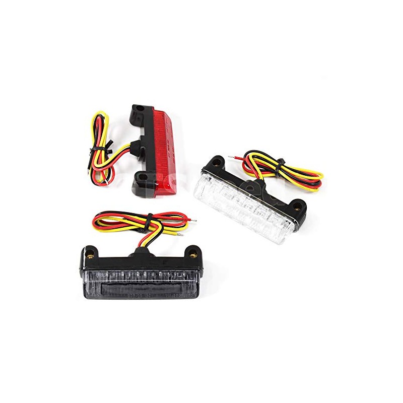GT-Speed - Smoke Mini Motorcycle LED Rear Taillight Lamp Indicator