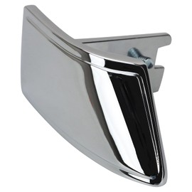 TRQ Left Interior Door Handle Chrome Drivers Side Compatible with 1978-1979 Ford Bronco 1973-1979 F-100 1975-1979 F-150 F-250 F-350 FO1352115