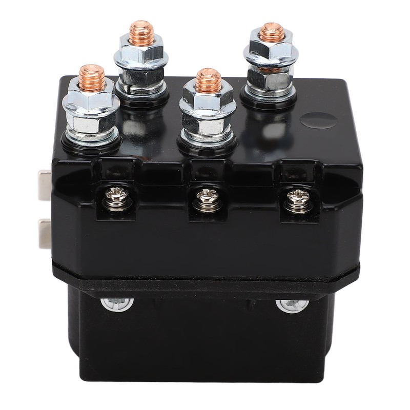 Electric Winch Relay 250A ABS Housing Waterproof Copper Contact Brass