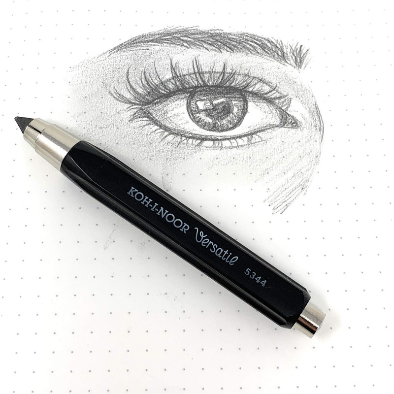 Koh-I-Noor 5344 Mechanical Pencil, Pack of 2, 5.6 mm Diameter,