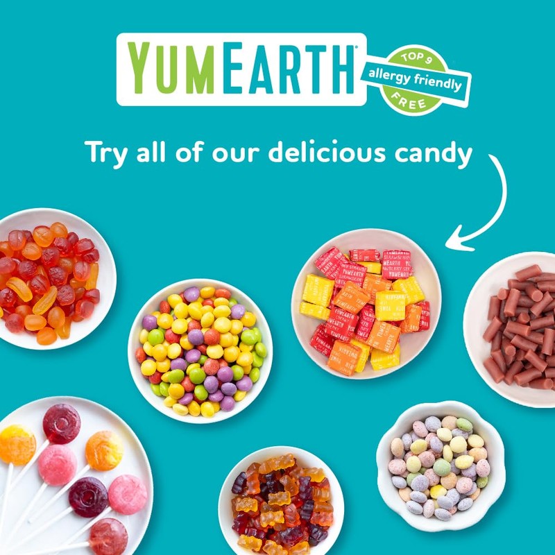YumEarth Organic Fruit Chews - Fruit Flavored Candy Chews, No