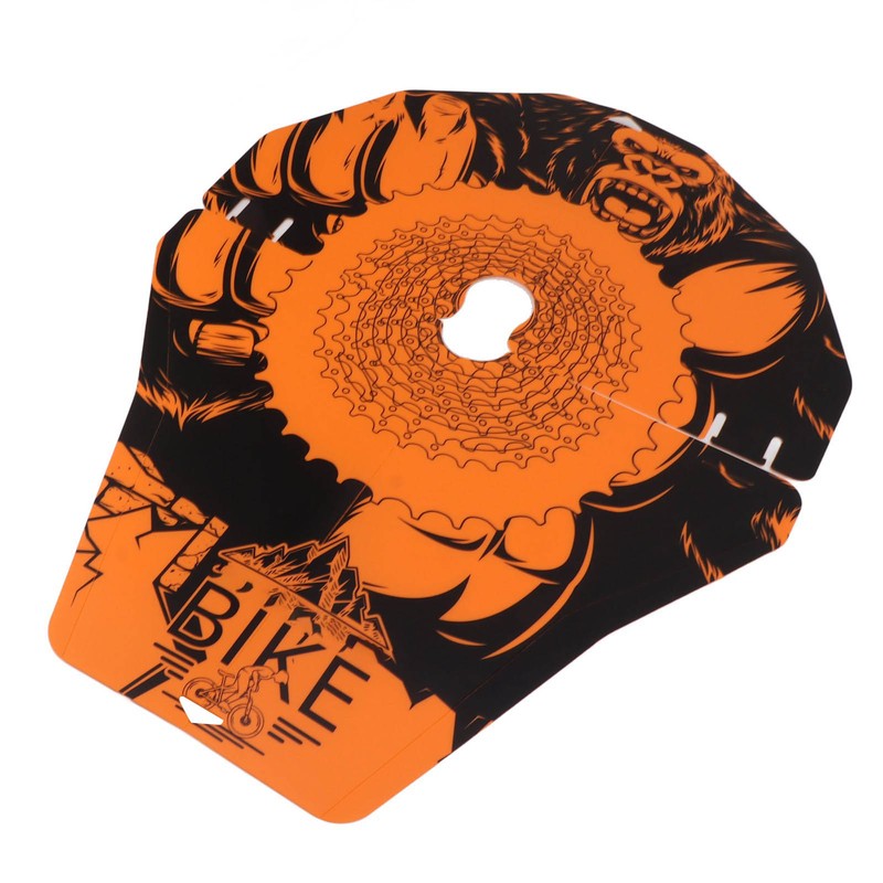 2Pcs Bicycle Wash Cover PP Oil Stain Prevention Wear Resistance