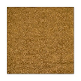 Printed Napkins (25 x25cm) -Printed Napkins (25 x25cm) - Elegance Bronze FSC Mix
