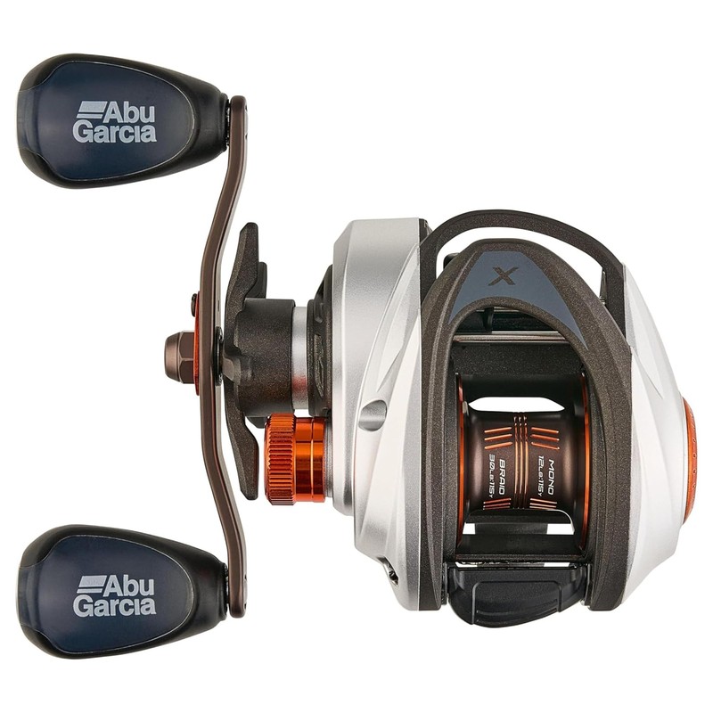 Abu Garcia Revo X Low-Profile Baitcast Fishing Reel, 8+1 Bearings