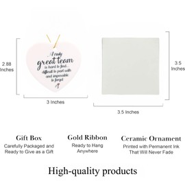 CXKSYBD Team Gifts, A Truly Great Team is Hard to Find, Thank You Keepsake, Leaving Job Gift, Gifts for Colleagues, Coworker Leaving