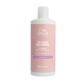 Wella Professionals INVIGO Blonde Recharge Shampoo - For Blonde Hair, Colour Protection & Neutralisation, Silver Shampoo, 500 ml