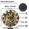 10-Inch Custom Wooden Clock for a "Days Since [Event]" Trackersheet