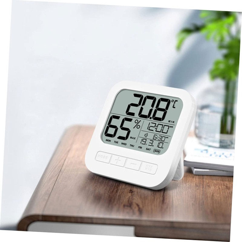 SUPVOX Digital Hygrometer Indoor Thermometer Lcd Display High Accuracy Humidity