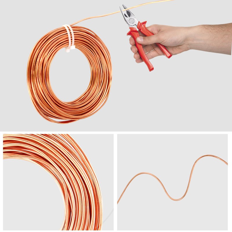 99.9% Soft Copper Wire, 10 Gauge/ 2.6 mm Diameter, 31