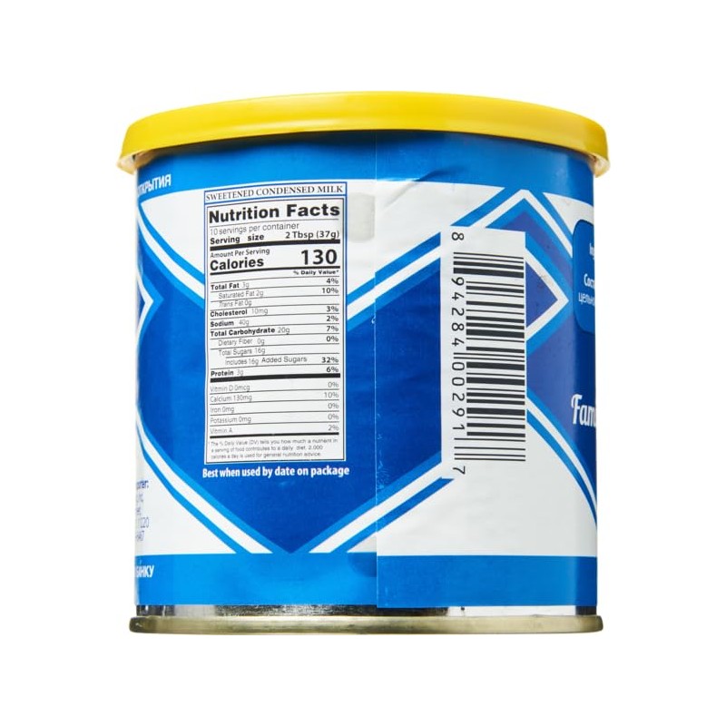 Family Zlota Trading, Sweetened Condensed Milk, Sgushenka with Sugar, Produced