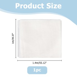 Hobbspring Old Lace Lightweight Sheer Organza Fabric 55.12 inch Wide Mulberry Silk Organza Fabric for Wedding Dress Fashion Craft Decorations