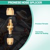 Pronese 4 Pack Soild Brass HPT Air Reusable Hose Splicer